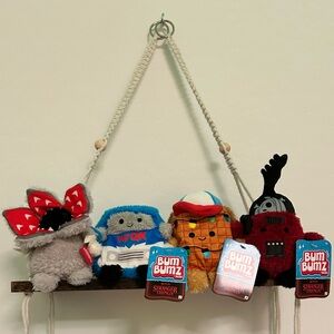 BumBumz Stranger Things Plush Collection - Red, Blue, Gray